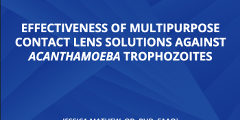 Effectiveness of Multipurpose Contact Lens Solutions Against Acanthamoeba Trophozoites